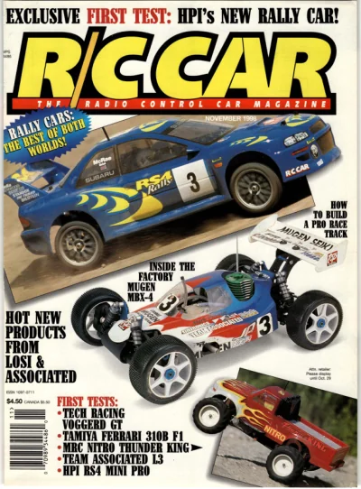 Cover of November 1998