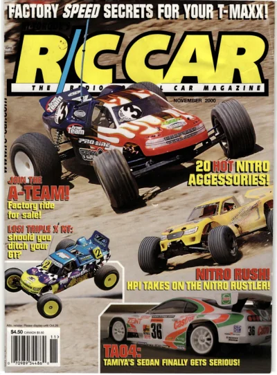 Cover of November 2000