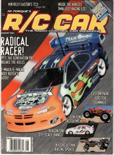Cover of August 2001