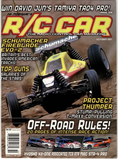 Cover of October 2001