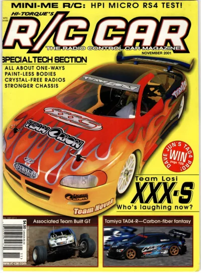 Cover of November 2001