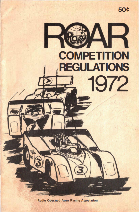 ROAR Regulations 1972